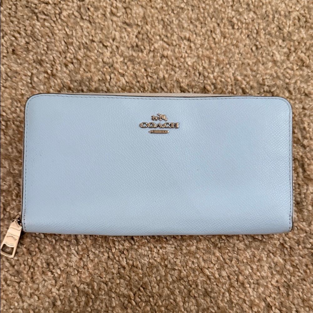 Coach Sky Blue Women's Wallet